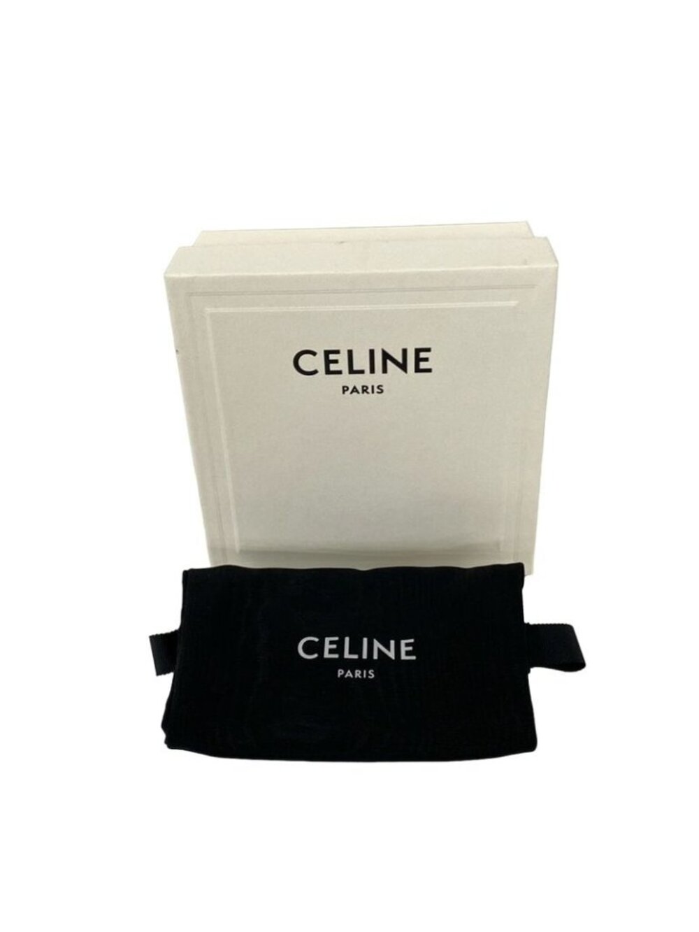 Celine Trifold Wallet Small Ivory Leather - Picture 8 of 10